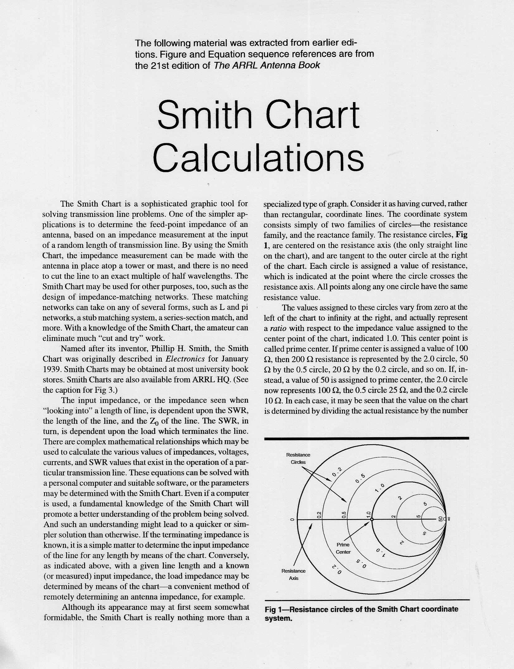 Smith Chart Supplement Corrected Jan 2012